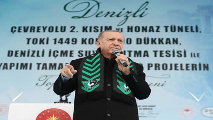 “20 yıldır sadece eser ve hizmet siyaseti yaptık”