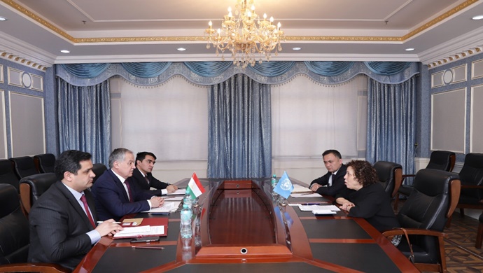 Meeting of the Minister of Foreign Affairs with the UN Resident Coordinator in Tajikistan