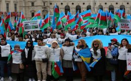 A rally on the 31st anniversary of the Khojaly genocide was held at the famous Heldenplatz square of Vienna