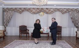 Deputy Minister of Foreign Affairs of the Republic of Tajikistan Mr. Muzaffar Huseinzoda received the copies of Credentials of the Ambassador of the Portuguese Republic