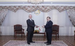 Deputy Foreign Minister received the copies of Credentials of the Ambassador of Cyprus