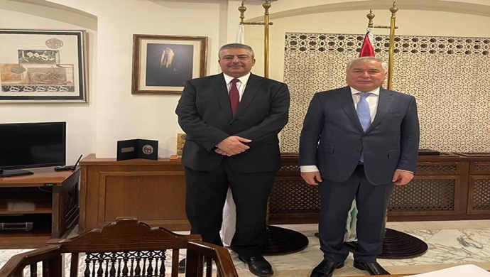 Meeting of Ambassador with Director of the Jordan Institute of Diplomacy