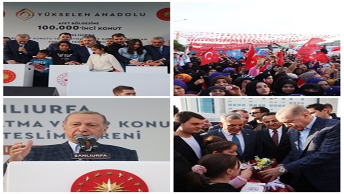 CUMHURBAŞKANI ERDOĞAN, ŞANLIURFA 14 MAYIS’I BAYRAMA ÇEVİRECEKTİR”