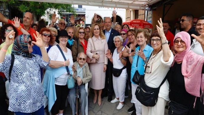 Cumhurbaşkanı Ersin Tatar, eşi Sibel Tatar ile birlikte 18. Kıbrıs İpek Kozası Günleri Festivali’nin Açılışı’na katıldı