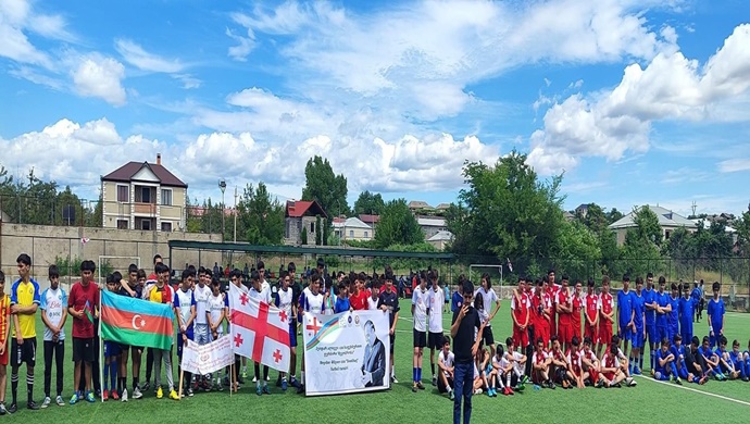 Bolnisidə Heydər Əliyevin 100 illiyi münasibətilə “Dostluq” futbol turniri təşkil edilib