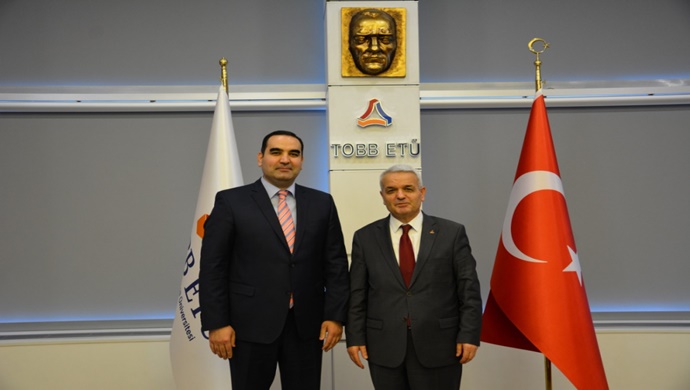 Meeting with the Rector of the University of Economics and Technology of Türkiye (TOBB ETÜ)