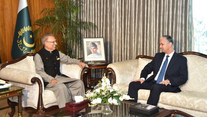 Meeting with the President of Pakistan