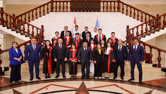 Certificate Award Ceremony for Outstanding Students of the Dushanbe International School