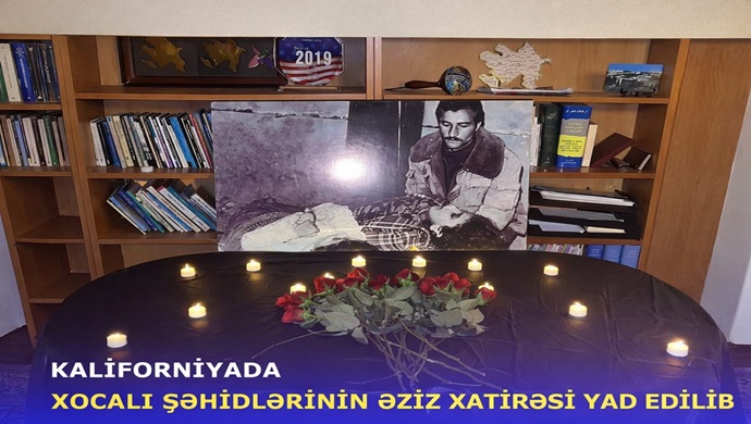 Kaliforniyada Xocalı şəhidlərinin əziz xatirəsi yad edilib